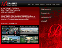 Tablet Screenshot of brahinproperties.com